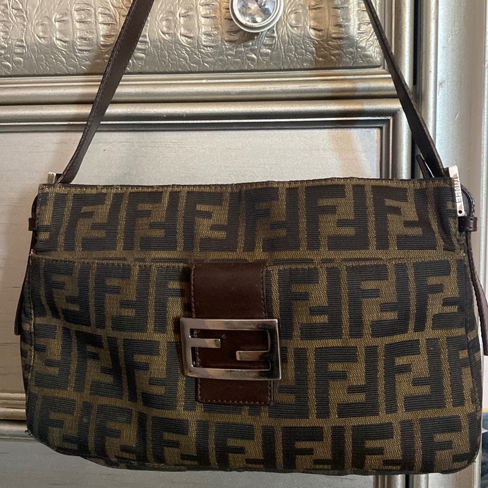 Fendi Zucca Baguette